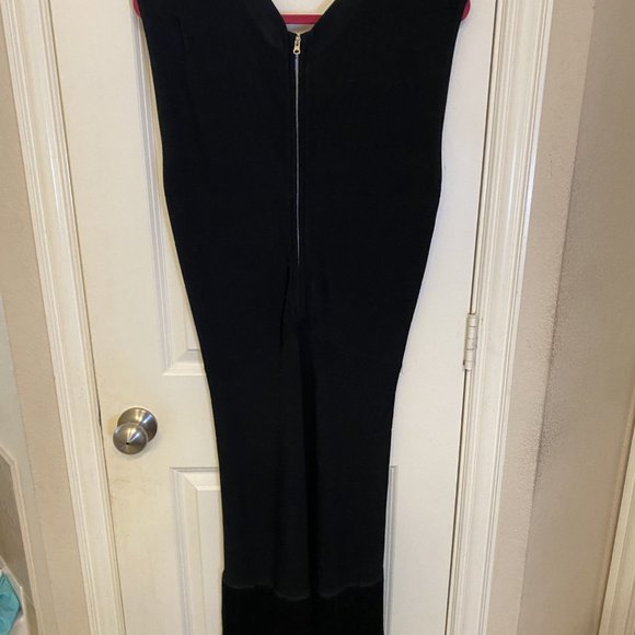 Venus Black Bandage Fringe Dress (16) - Picture 4 of 6